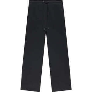 Mint Velvet Black Side Stripe Wide Trousers